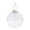 Ball Ornament (Set of 6) 3"D Glass