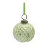 Ball Ornament (Set of 6) 3"D, 4"D Glass