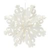 Snowflake Ornament (Set of 6) 7.75"H, 11.75"H, 15.75"H Paper