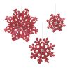 Snowflake Ornament (Set of 6) 7.75"H, 11.75"H, 15.75"H Paper