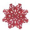 Snowflake Ornament (Set of 6) 7.75"H, 11.75"H, 15.75"H Paper