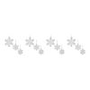 Snowflake Ornament (Set of 12) 9.75"H, 12.5"H, 16.25"H Wire