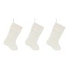 Stocking (Set of 3) 18"H Polyester