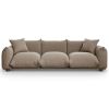 Kely Mid-Century Modern 100'' Boucle Upholstered Sofa