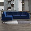 Brooke Mid-Century Modern  Sectional Sofa