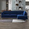 Brooke Mid-Century Modern  Sectional Sofa