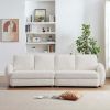 Paton Mid-Century Modern 114.5'' Boucle Fabric Sofa