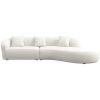 Elijah Japandi Style Curvy Sectional Sofa