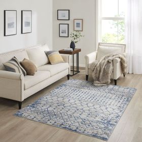 Moroccan Global Woven Area Rug (Color: as Pic)