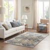 Tiled Border Area Rug