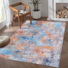 3x5 Area Rug, Washable Rug, Low-Pile, Non-Slip, Non-Shedding, Foldable, Kid & Pet Friendly - Area Rugs for living room, bedroom, kitchen, dining room