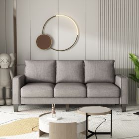 Modern Living Room Furniture Sofa (Color: LIGHT GREY)